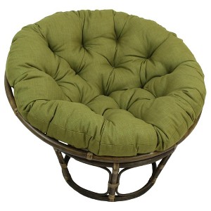 Blazing Needles, 44-inch Solid Outdoor Spun Polyester Papasan Cushion (Fits 42-inch Papasan Frame) - 1 of 1