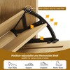 WhizMax Rattan Shoe Storage Cabinet with 3 Flip Drawers, Freestanding Organizer with Adjustable Shelves for Entryway, Narrow Shoe Rack Cabinet - 4 of 4
