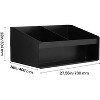 5052 Aluminum Wall-Mounted Storage Cabinet, 3-Tier Organizer with Flip-Out Work Table & Paper Towel Rack for Tools and Supplies, Garage Tool Cabinet - 2 of 4