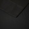 NicBex 4 PCS Cotton Blend Sheet Set with 1 Flat Sheet,1 Fitted Sheet and 2 Pillowcases,Soft Bed Sheets for All Seasons,Machine Washable,Black - 3 of 4