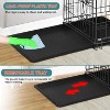 FDW 18-48in Dog Crates for Dogs Folding Mental Wire Crates Dog Kennels Pet Crate with Removable Tray and Handle - 3 of 4