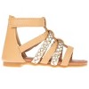 bebe Toddler Girls' Sandals - Open Toe Flat Sandals Comfy Summer Flats for Toddler and Little Kids - 2 of 4