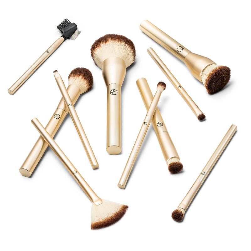 Sonia Kashuk&#8482; Essential Collection Complete Makeup Brush Set - 10pc, 4 of 10