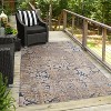 HomeStock Outdoor Washable Ocala Navy & Sand 5' X7', Machine Woven with Printed Designs, Coastal Rug - 2 of 4