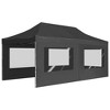 vidaXL Professional Folding Party Tent with Walls Aluminum 19.7'x9.8' Anthracite - 3 of 4
