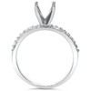 Pompeii3 1/5ct Diamond Ring Setting 14K White Gold - 3 of 4