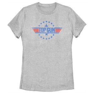 Women's Top Gun Circle of Stars Logo T-Shirt - 1 of 4