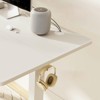 NicBex Home Office Desks 62" Morden Computer Desk Standing Desk Adjustable Height with Metal Legs and Earphone Rack for Study - 4 of 4