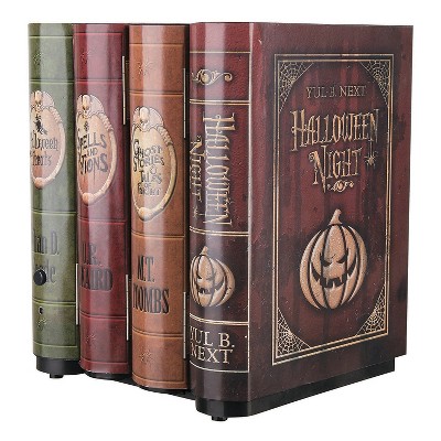 Halloween Express  8 x 6 in Halloween Animated Moving Books