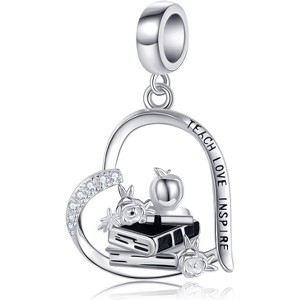 Sterling Silver Hummingbird Dragonfly Ladybug Charm Set, Dainty Jewelry Gift for Women for Bracelets and Necklaces - 1 of 4