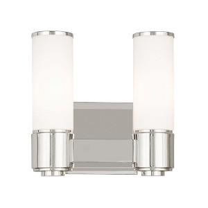 Livex Lighting Weston 2 - Light Vanity in  Polished Nickel - 1 of 1