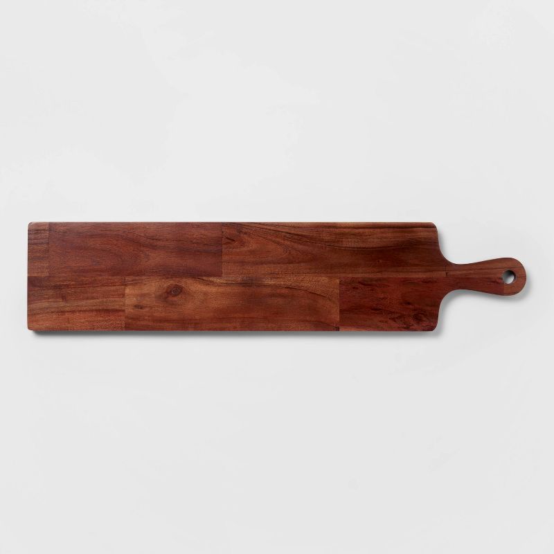 28&#34; x 6&#34; Large Wooden Cheese Board - Threshold&#8482;, 4 of 8
