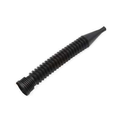 Unique Bargains Plastic Flexible Gas Oil Water Fuel Funnel Spout for Motorcycle Scooter Black