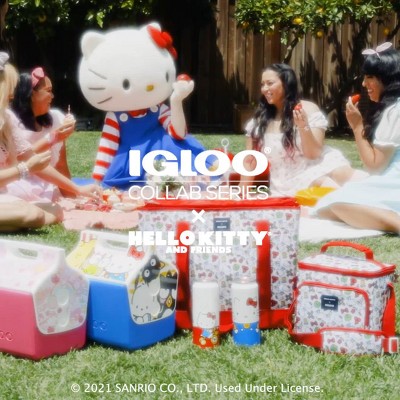 Igloo Mini Convertible 12 Cans/4.5qt Backpack Cooler - Hello 