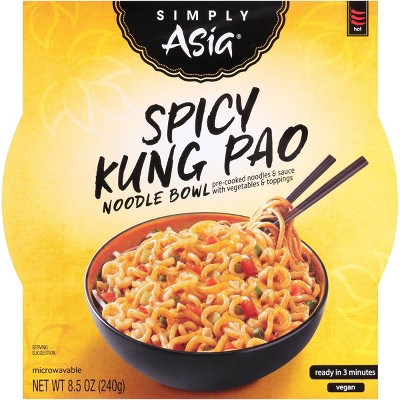 Simply Vegan Asia Spicy Kung Pao Noodle Bowl - 8.5oz