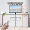 VEVOR Motorized TV Lift Stroke Length 35 Inches Motorized TV Mount Fit for 32-65 Inch TV Lift with Remote Control Height Adjustable, Black - 3 of 4