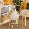 Mina Victory Plush Lines Rooster 22" x 26" Ivory Indoor - 3 of 4