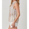 Women's Sleeveless Pintuck Top - mystree - 2 of 4