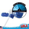 Lola Products Classic Toilet Brush w/Under-The-Rim Scrubber, deep Cleans The Entire Toilet Bowl, Non-Slip Handle w/Rubber Comfort Grip, 6 Pack - 4 of 4