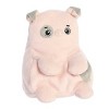 Aurora Small Purdi Pig Fluffles Whimsical Stuffed Animal Pink 6" - 2 of 4