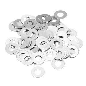 Unique Bargains 304 Stainless Steel Screw Bolt Electronic Repair Automotive Ultra Thin Flat Washers - 1 of 4