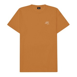 Dalix UFO Embroidered Cotton Relaxed Boxy Fit Short Sleeve Crewneck Tee Shirt Mens - 1 of 4