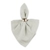 Design Imports Space Dyed Napkin Set/4, Hedge Green - 2 of 4