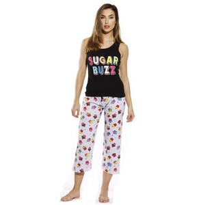 Just Love 100% Cotton Capri and Pant Sets Women Sleepwear - PJ Set - 1 of 2
