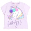 imagikids Birthday Girl Outfit - T-Shirt, Tulle Tutu Skirt, Headband & Satin Sash Set Little Kid to Big Kid Sizes - 2 of 4