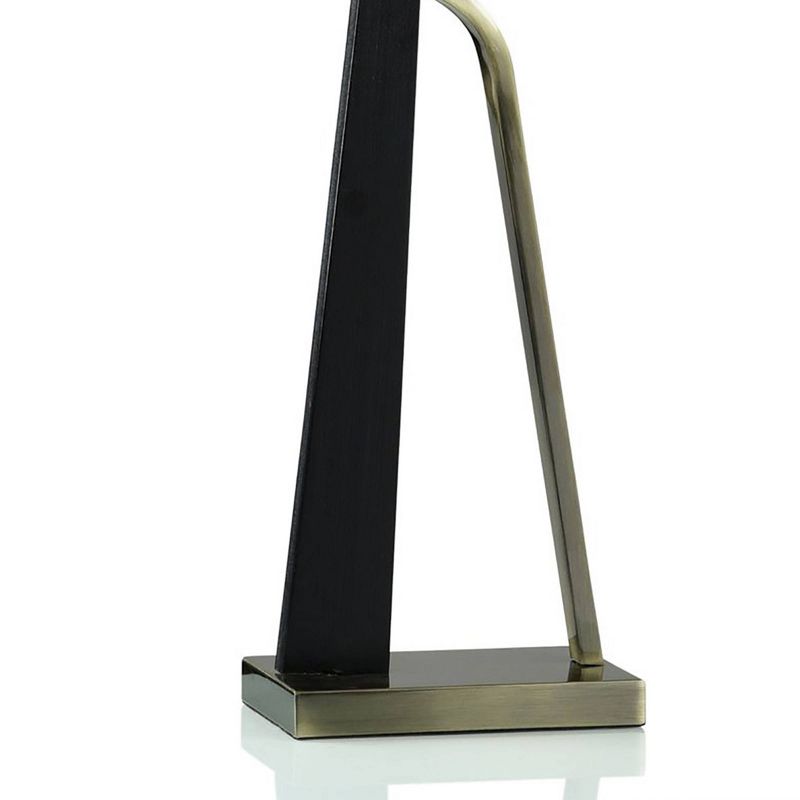 Domino Abstract Mid-Century Modern Slanted Design Table Lamp - StyleCraft, 5 of 7