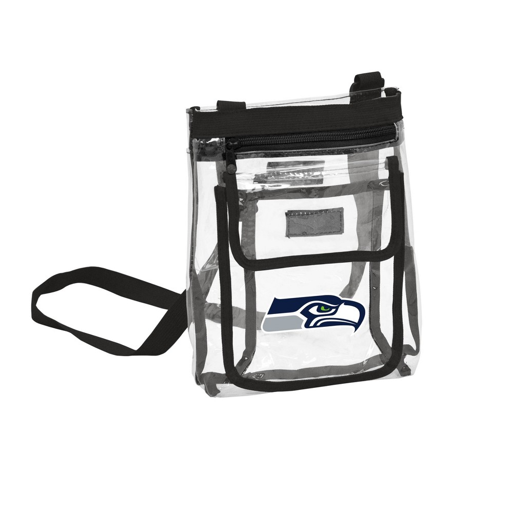 Photos - Travel Accessory NFL Seattle Seahawks Clear Gameday Crossbody Bag