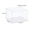 Unique Bargains Acrylic Assembly Dustproof Collectibles Showcase with lid - 2 of 3