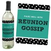 Big Dot of Happiness Class Reunion - Decorations for Women and Men - Wine Bottle Label Stickers - Set of 4 - 2 of 4