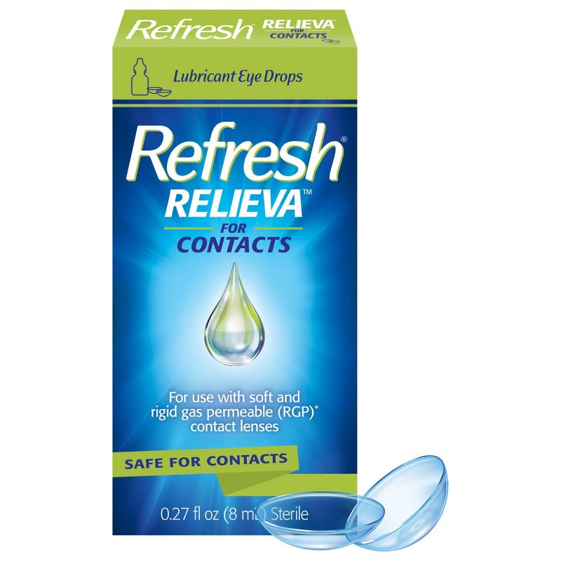 Refresh Relieva Eye Drops for Contacts - 0.27 fl oz, 1 of 15