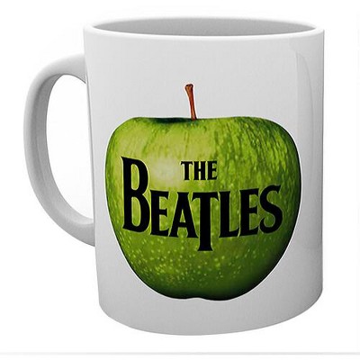 The Beatles Apple Logo White Ceramic Mug 16 oz