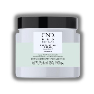 CND Pro Skincare Exfoliating Scrub Step1 For Hands (Vegan)  32 oz XXL LITER | smooths and softens skin w/ shea butter, avocado oil - 1 of 2