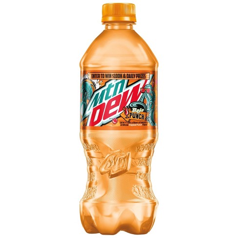 Mountain Dew Baja Punch Soda Fl Oz Bottle Target