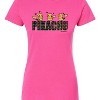 Women's - Pokémon - Plaid Pikachu Fitted Graphic T-Shirt - 2 of 3