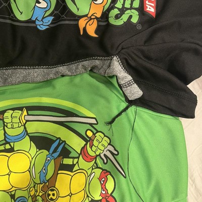 Teenage Mutant Ninja Turtles Leonardo Michelangelo Raphael Big Boys T-shirt  And Mesh Shorts Outfit Set Null 10-12 : Target