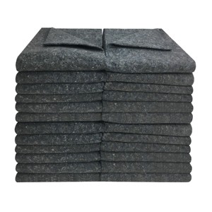 UBMOVE Pack of 24 Textile Moving Blankets/Skins 54" x 72" Excellent Professional Quality Pads - 1 of 4