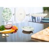 Nat & Jules Green Paisley 6 x 4 Glossy Ceramic Oval Countertop Spoon Rest - 2 of 4