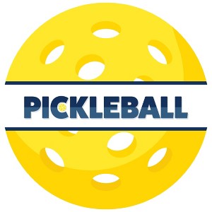 Big Dot of Happiness Let’s Rally - Pickleball - Birthday or Retirement Party Circle Sticker Labels - 24 Count - 1 of 4