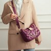 MKF Collection Solari Vegan Leather Women's Shoulder Bag Braided Chain by Mia K - 3 of 4