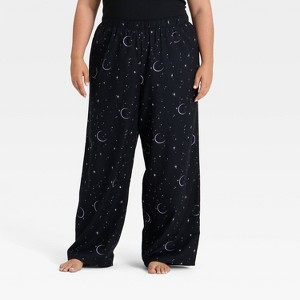 Women's Halloween Flannel Pajama Pants - Hyde and EEK! Boutique™ - 1 of 3