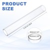 Unique Bargains High Impact Rigid Clear Pipe 1 Pc - 2 of 4