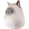 Squishmallows Felton Il Gatto – Peluche Mini (4 Pollici) Grigio, Nuovo Con UPC 196566144231