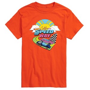 Men's - Hot Wheels - California Speedway 70S Short Sleeve Graphic T-Shirt - 1 of 4