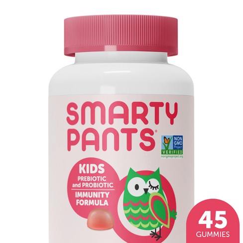 SmartyPants Kids Prebiotic and Probiotic Immunity Formula - Strawberry Creme - 45ct - image 1 of 4