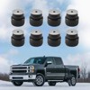 VEVOR Body Mount Bushing Kit, Compatible with 1999-2014 Chevy Silverado & Sierra 1500/2500, 24 PCS Polyurethane Body Mount Kit, Black - 2 of 4