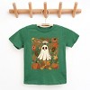 Ghost Floral Collage - Youth Short Sleeve Graphic T-Shirt and Toddler Short Sleeve Graphic T-Shirt - 2 of 4